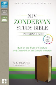 Downloading google books in pdf format NIV, Zondervan Study Bible, Personal Size, Imitation Leather, Brown/Black, Indexed: Built on the Truth of Scripture and Centered on the Gospel Message by Zondervan  9780310444787