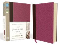 Title: NIV, Journal the Word Bible, Large Print, Leathersoft, Pink/Brown: Reflect, Journal, or Create Art Next to Your Favorite Verses, Author: Zondervan