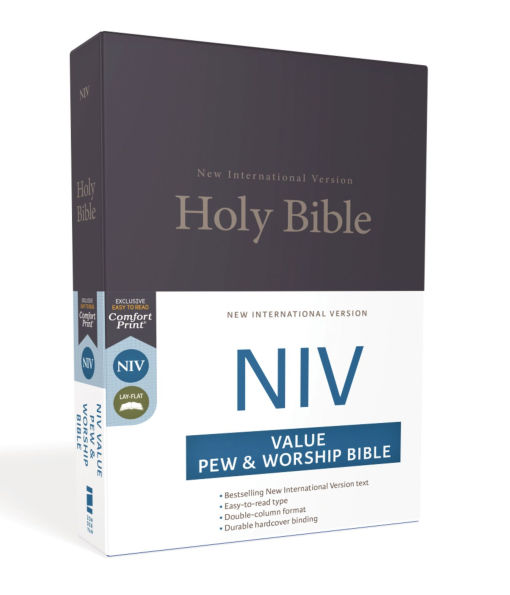 NIV, Value Pew and Worship Bible, Hardcover