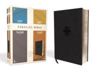 Title: NIV, KJV, NASB, Amplified, Parallel Bible, Leathersoft, Black: Four Bible Versions Together for Study and Comparison, Author: Zondervan