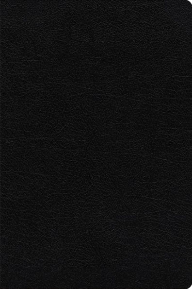 NIV Study Bible, Fully Revised Edition (Study Deeply. Believe Wholeheartedly.), Bonded Leather, Black, Red Letter, Thumb Indexed, Comfort Print