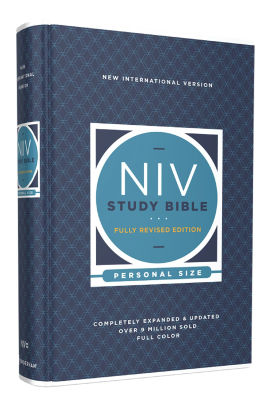 Niv Study Bible Fully Revised Edition Personal Size Hardcover Red Letter Comfort Print By Zondervan Hardcover Barnes Noble