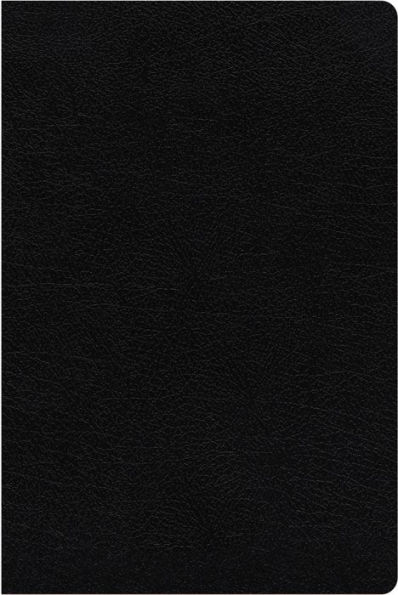 NIV Study Bible, Fully Revised Edition (Study Deeply. Believe Wholeheartedly.), Large Print, Bonded Leather, Black, Red Letter, Thumb Indexed, Comfort Print