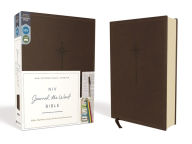 Title: NIV, Journal the Word Bible, Imitation Leather, Brown, Red Letter Edition, Comfort Print: Reflect, Take Notes, or Create Art Next to Your Favorite Verses, Author: Zondervan