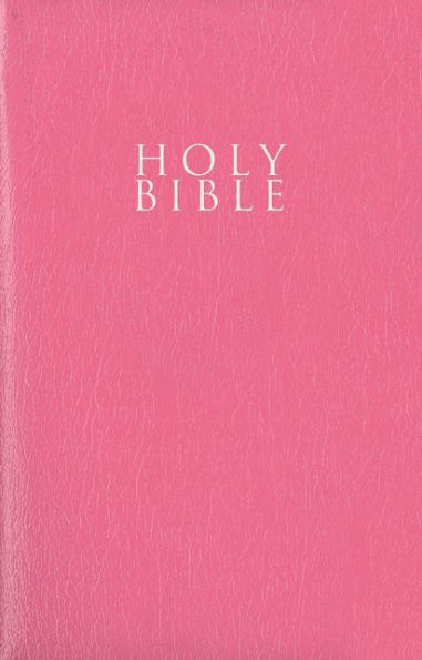 NIV, Gift and Award Bible, Leather-Look, Pink, Red Letter, Comfort Print