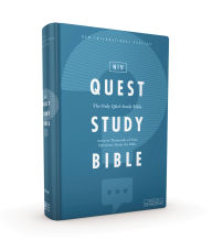 Title: NIV, Quest Study Bible, Hardcover, Blue, Comfort Print: The Only Q and A Study Bible, Author: Zondervan