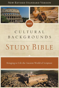 Free book downloads for ipod shuffle NRSV, Cultural Backgrounds Study Bible, Hardcover, Comfort Print: Bringing to Life the Ancient World of Scripture by Zondervan ePub CHM