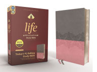Title: NIV, Life Application Study Bible, Third Edition, Leathersoft, Gray/Pink, Red Letter, Author: Zondervan