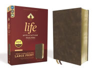 Title: NIV, Life Application Study Bible, Third Edition, Large Print, Bonded Leather, Brown, Red Letter, Author: Zondervan