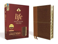 Free books free download pdf NIV, Life Application Study Bible, Third Edition, Large Print, Leathersoft, Brown, Red Letter Edition, Thumb Indexed by Zondervan