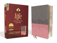 Title: NIV, Life Application Study Bible, Third Edition, Large Print, Leathersoft, Gray/Pink, Red Letter, Author: Zondervan