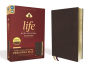 NIV, Life Application Study Bible, Third Edition, Personal Size, Bonded Leather, Burgundy, Red Letter