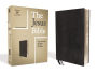 The Jesus Bible, ESV Edition, Leathersoft, Black