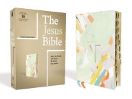 Title: The Jesus Bible Artist Edition, ESV, Leathersoft, Multi-color/Teal, Thumb Indexed, Author: Zondervan