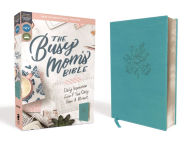 NIV, The Busy Mom's Bible, Leathersoft, Teal, Red Letter, Comfort Print: Daily Inspiration Even If You Only Have One Minute