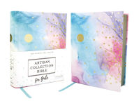 Title: NIV, Artisan Collection Bible for Girls, Cloth over Board, Multi-color, Art Gilded Edges, Red Letter, Comfort Print, Author: Zondervan