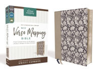 Title: NIV, Verse Mapping Bible, Leathersoft, Navy Floral, Comfort Print: Find Connections in Scripture Using a Unique 5-Step Process, Author: Zondervan