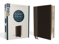 Title: NIV, Giant Print Compact Bible, Leathersoft, Black, Red Letter, Comfort Print, Author: Zondervan