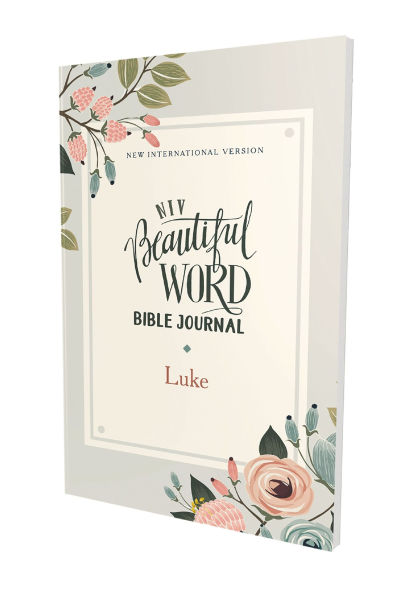 NIV, Beautiful Word Bible Journal, Luke, Paperback, Comfort Print