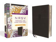 Free books download iphone 4NRSV, Personal Size Large Print Bible with Apocrypha, Leathersoft, Black, Comfort Print