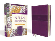 Rapidshare pdf books download NRSV, Personal Size Large Print Bible with Apocrypha, Leathersoft, Purple, Comfort Print