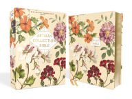 Title: NASB, Artisan Collection Bible, Leathersoft, Almond Floral, Red Letter, 1995 Text, Comfort Print, Author: Zondervan