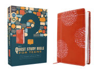 Title: NIV, Quest Study Bible for Teens, Leathersoft, Coral, Comfort Print: The Question and Answer Bible, Author: Zondervan