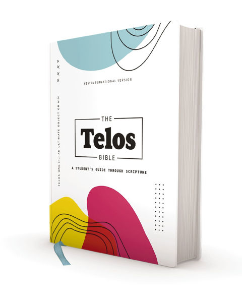 NIV, The Telos Bible, Hardcover, Comfort Print: A Student's Guide Through Scripture