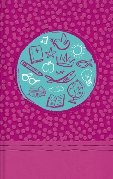NIrV, Tiny Theologians Bible, Leathersoft over Board, Pink, Comfort Print: A Beginner's Guide to the Bible - for Kids