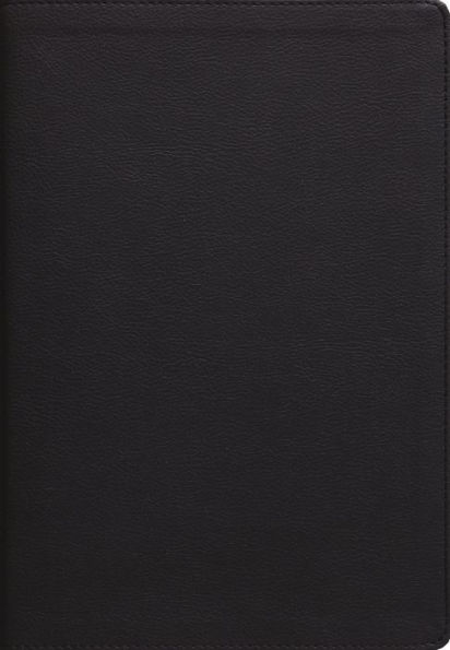 ESV, Thompson Chain-Reference Bible, Large Print, Leathersoft, Black, Red Letter, Thumb Indexed