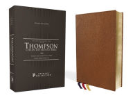 Title: NASB, Thompson Chain-Reference Bible, Premium Goatskin Leather, Premier Collection, Tan, 1995 Text, Black Letter, Art Gilded Edges, Comfort Print, Author: Zondervan