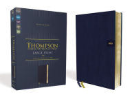 Title: NIV, Thompson Chain-Reference Bible, Large Print, Leathersoft, Navy, Red Letter, Comfort Print, Author: Zondervan