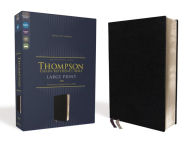 Title: NIV, Thompson Chain-Reference Bible, Large Print, European Bonded Leather, Black, Red Letter, Comfort Print, Author: Zondervan