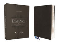 Title: NIV, Thompson Chain-Reference Bible, Premium Goatskin Leather, Black, Premier Collection, Black Letter, Art Gilded Edges, Comfort Print, Author: Zondervan