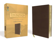 Free downloadable books for mp3 KJV, Thompson Chain-Reference Bible, Large Print, Leathersoft, Brown, Red Letter