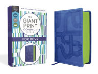 Title: NIrV, Giant Print Compact Bible for Boys, Leathersoft, Blue, Comfort Print, Author: Zondervan