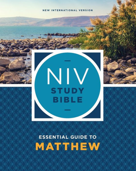 NIV Study Bible Essential Guide to Matthew, Paperback, Red Letter, Comfort Print