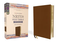 Free download books in pdf NRSVue, Holy Bible with Apocrypha, Leathersoft, Brown, Comfort Print by Zondervan, Zondervan English version 9780310461494