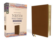 Title: NRSVue, Holy Bible with Apocrypha, Leathersoft, Brown, Comfort Print, Author: Zondervan