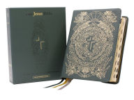 Download ebooks for free in pdf The Jesus Bible Artist Edition, ESV, Genuine Leather, Calfskin, Green, Limited Edition, Thumb Indexed