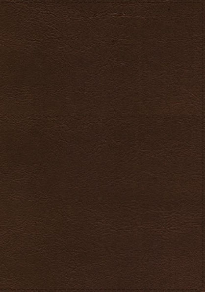 NASB, Thompson Chain-Reference Bible, Leathersoft, Brown, Red Letter, 1977 Text, Thumb Indexed