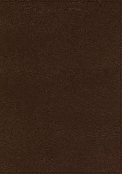 ESV, Thompson Chain-Reference Bible, Leathersoft, Brown, Red Letter, Thumb Indexed