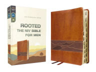 Title: Rooted: The NIV Bible for Men, Leathersoft, Brown, Thumb Indexed, Comfort Print, Author: Zondervan