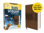 NIV, Kids' Visual Study Bible, Leathersoft, Bronze, Full Color Interior, Peel/Stick Bible Tabs: Explore the Story of the Bible---People, Places, and History