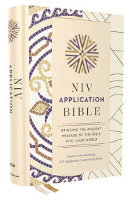 Title: NIV Application Bible, Hardcover, Multi-Cream, Red Letter, Comfort Print: Bringing the Ancient Message of the Bible into Your World, Author: Zondervan