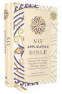 NIV Application Bible, Hardcover, Multi-Cream, Red Letter, Comfort Print: Bringing the Ancient Message of the Bible into Your World
