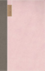 Title: NIV Application Bible, Personal Size, Leathersoft, Pink/Gray, Red Letter, Thumb Indexed, Comfort Print: Bringing the Ancient Message of the Bible into Your World, Author: Zondervan