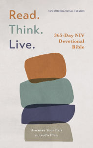 Title: NIV, Read. Think. Live.: 365-Day NIV Devotional Bible - Discover Your Part in God's Plan, Author: Zondervan