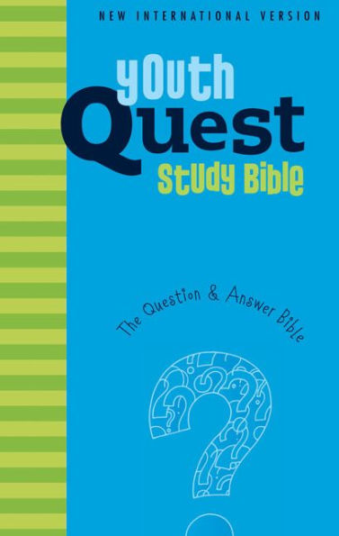 NIV, Youth Quest Study Bible, Hardcover: The Question and Answer Bible