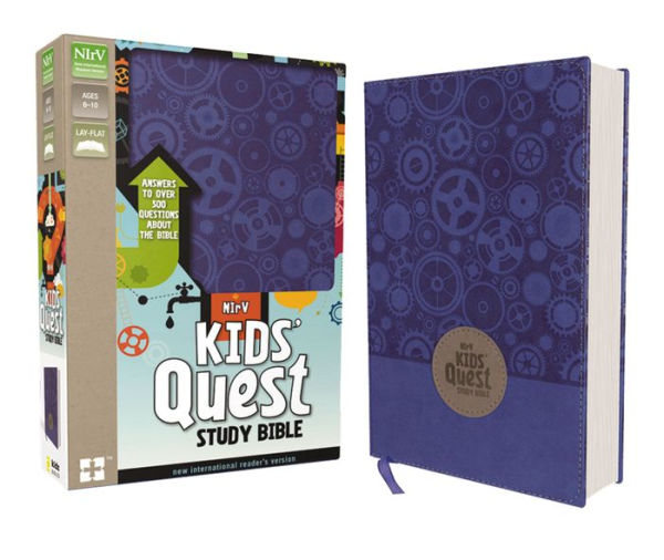 NIrV Kids' Quest Study Bible: Answers to over 500 Questions about the Bible